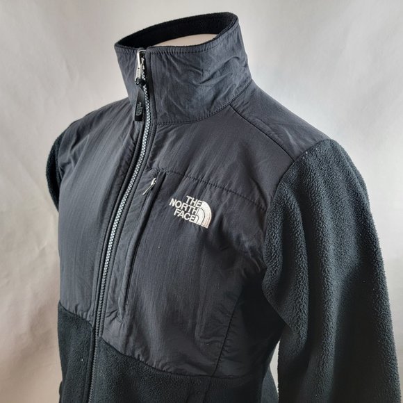 The North Face Jacket Women Small Black Denali Fleece Polartec Full Zip Gorpcore - Picture 6 of 14